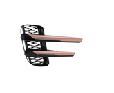 Fog Lamp Cover With Chrome Right LR114728 & Left LR114729 Compatible With Land Rover Range Rover Evoque - L538 (2020-2024) Tag No.611 (2020-2024)